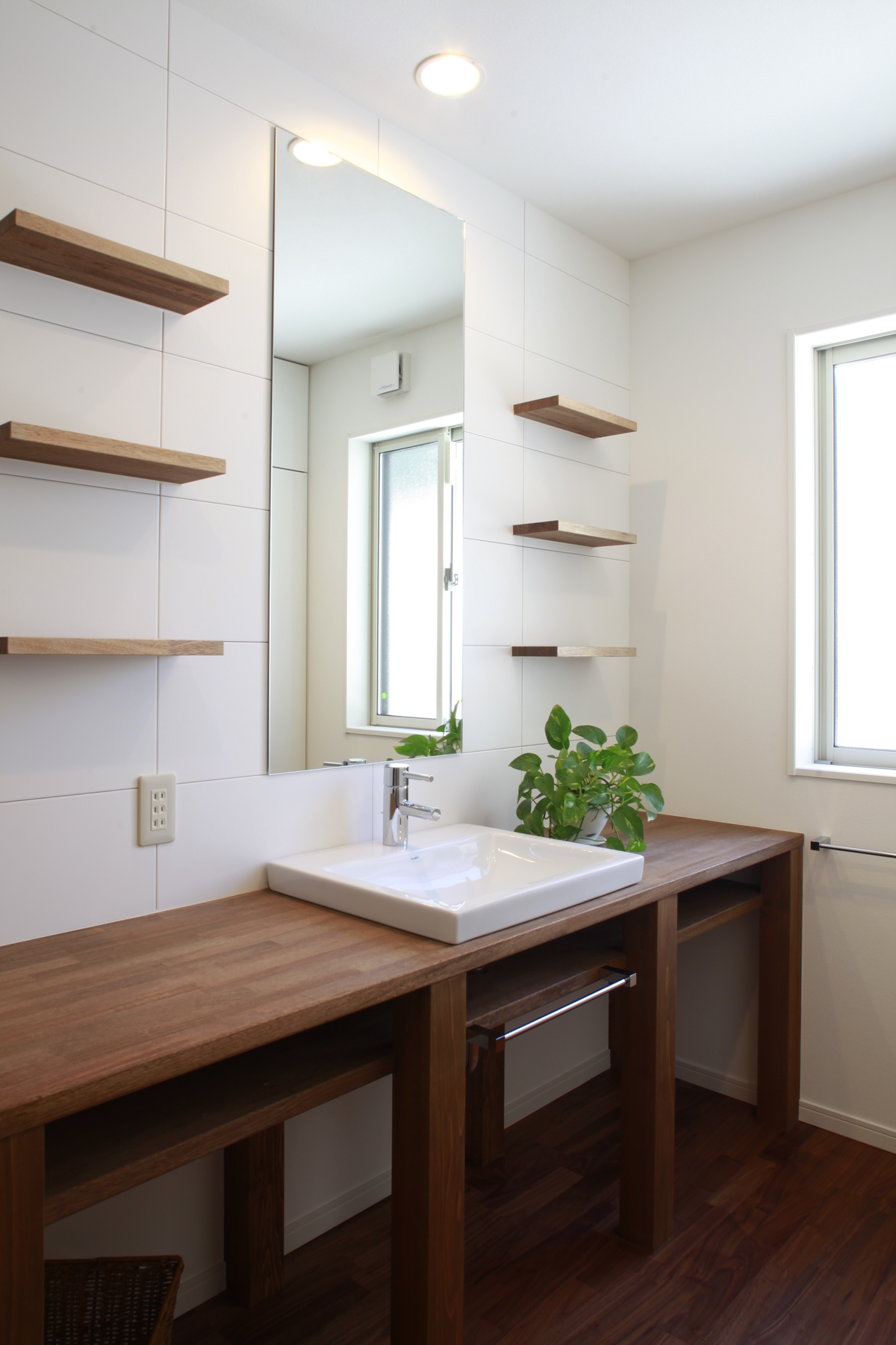 造作洗面台 ピース島根 島根県の新築住宅 住宅メーカー情報