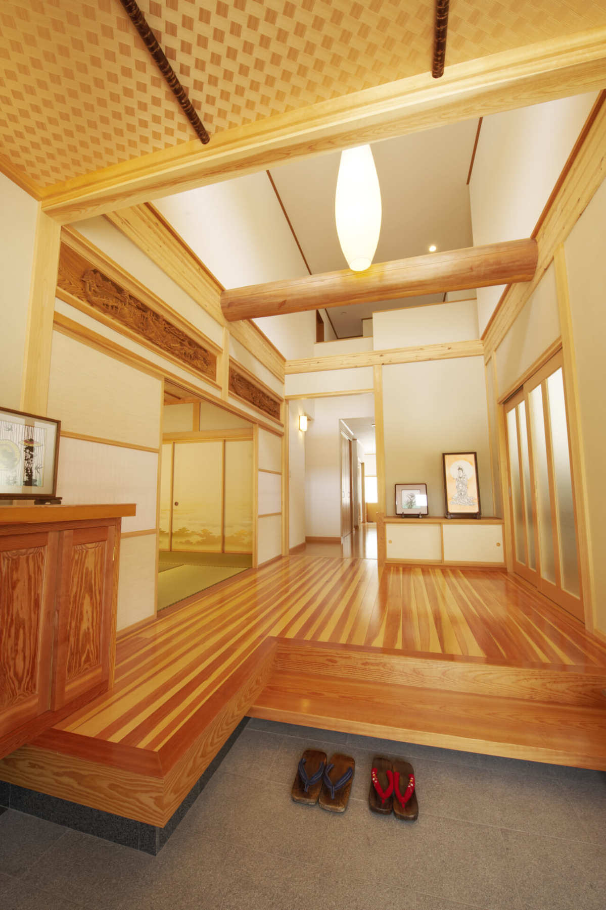 玄関 和風住宅 ピース島根 島根県の新築住宅 住宅メーカー情報