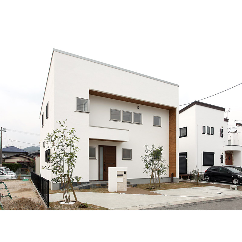 無添加住宅 外観 Fの家 島根県の新築 ハウスメーカー情報サイト ピース島根