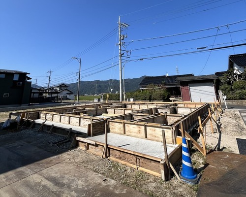 アサヒ技研工業『新築の基礎ができました！』